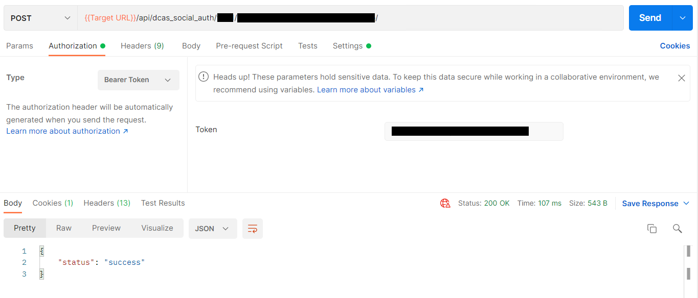 API Sample: Create the SSO link of New User