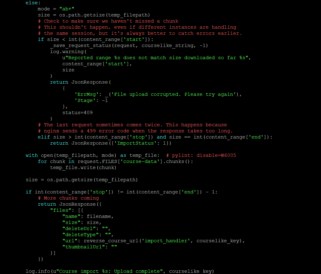Azure Blob Storage Configuration Image