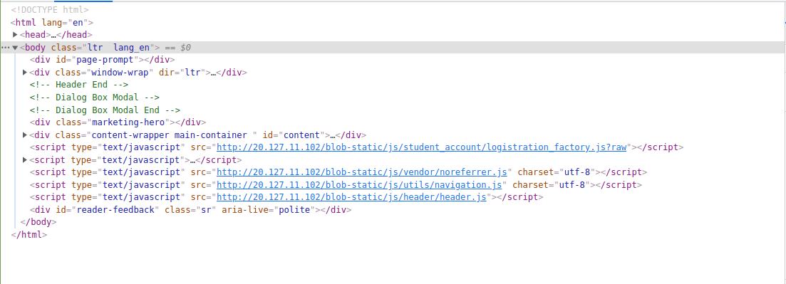 Azure Storage Private Blob Image
