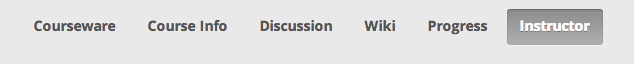 Instructor Tab